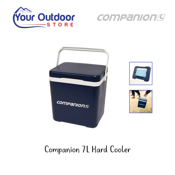 Blue and White | Companion Hard Cooler 7L. Hero
