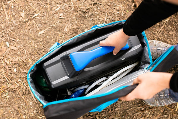 Black / Blue | Companion Aquaheat Carry Bag. Lifestyle
