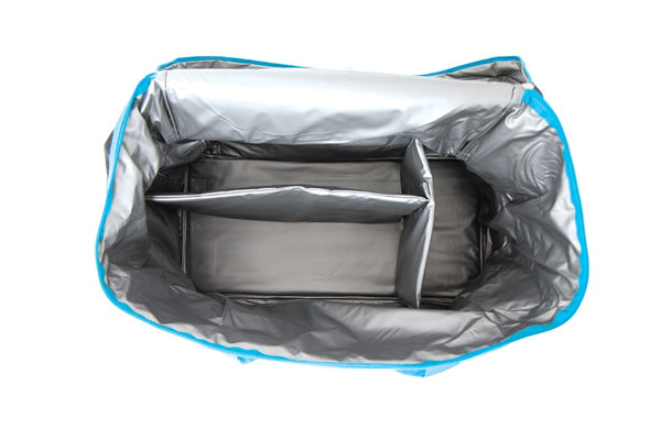 Black / Blue | Internal view of compartments