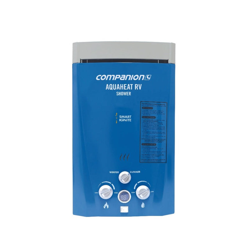Blue Grey | Companion Aquaheat RV Digital Water Heater