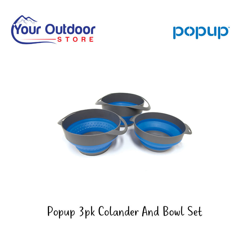 Companion Popup Colander & 2 Bowl Set