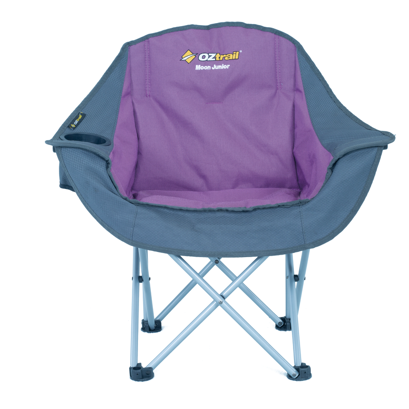 Purple | Oztrail moon junior chair