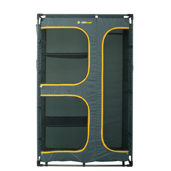 Direct front view of wardrobe
