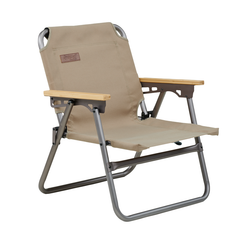 Angled front view set up chair