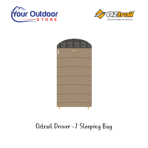 Oztrail Drover Single Sleeping Bag - 7 | Your Outdoor Store