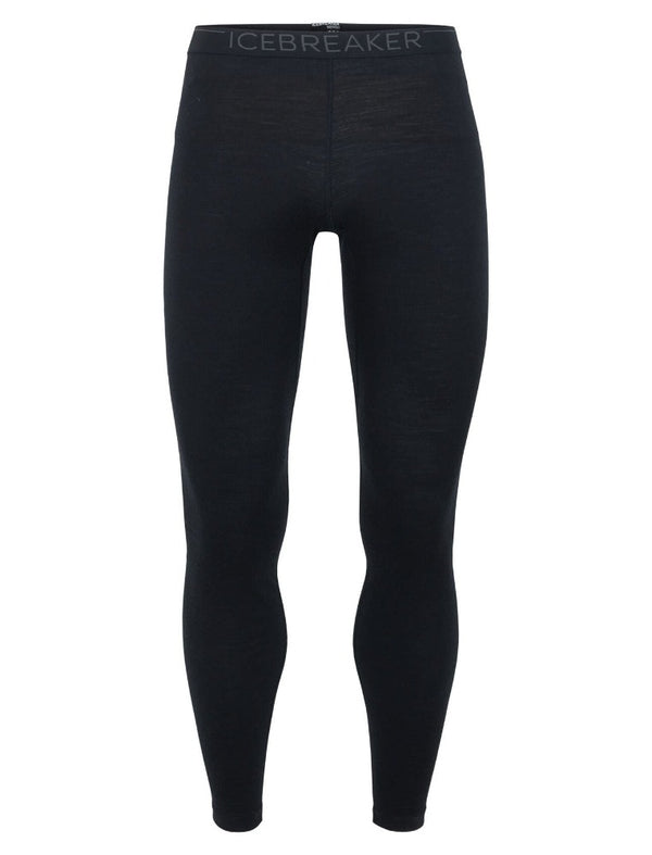 Black | Icebreaker Mens 200 Oasis Thermal Leggings