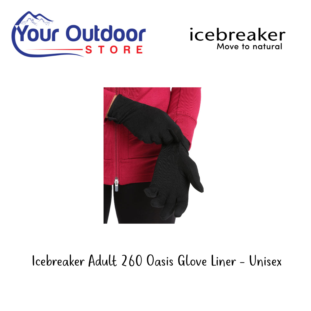 Icebreaker Adult 260 Oasis Glove Liner