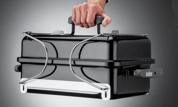 Black | Tuck-N-Carry lid lock using legs