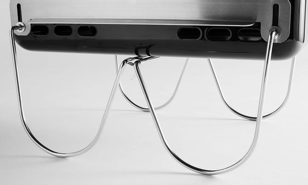 Black | Steel plated legs