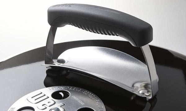 Black | Lid handle with heat shield