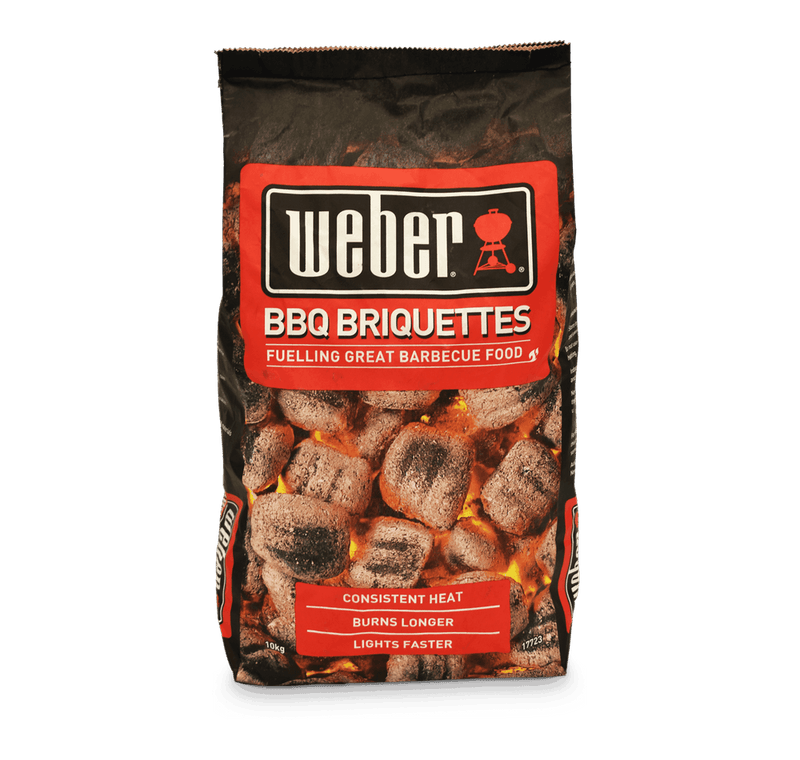 Black | Weber BBQ Briquettes 10kg