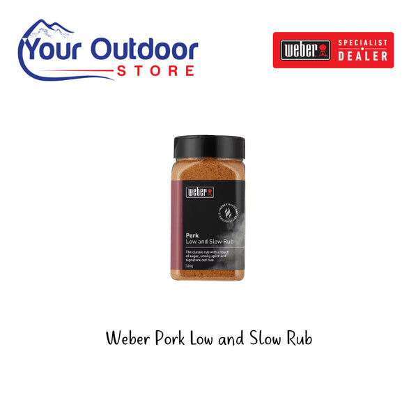Weber Pork Low and Slow Rub. 