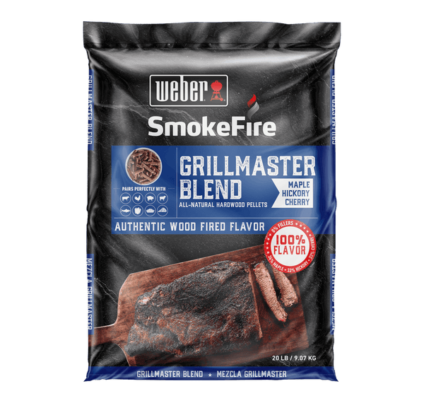 Weber Smoke Fire GrillMaster Blend Smoking Pellets