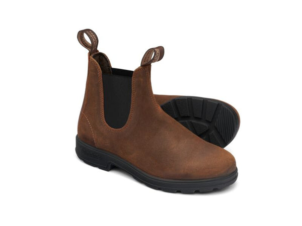 Tobacco Suede | Boot Pair Showing side of boot and sole