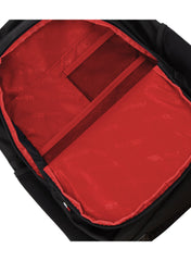 Jet Black True Red | Black Wolf Blackburn Daypack- Internal Red