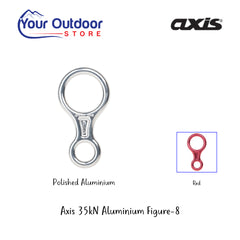 Aluminium | Axis 35kN Aluminum Figure-8