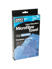 Blue | 360 Degrees Super Absorbent Microfiber Towel Large