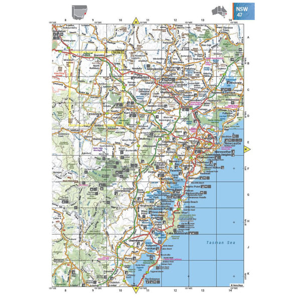 NSW full page map example