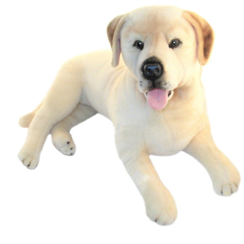 White | Bocchetta Labrador Plush Toys - Beau