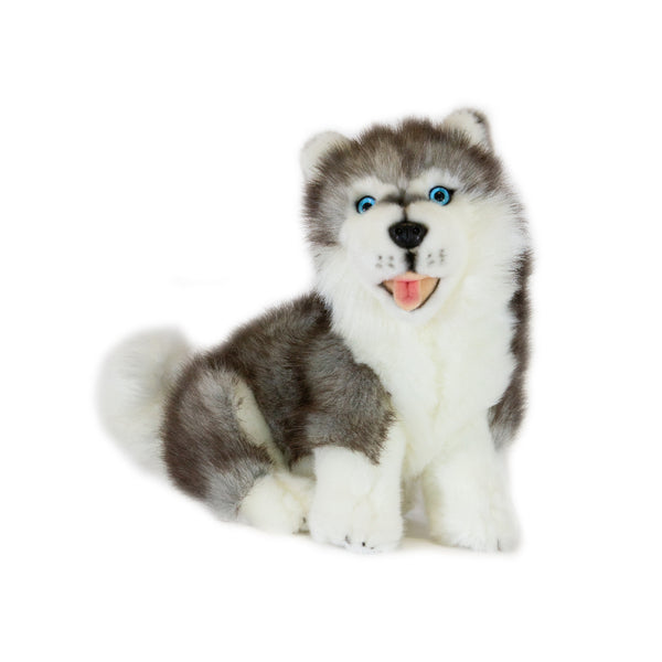 Button | Plush Toy Husky.