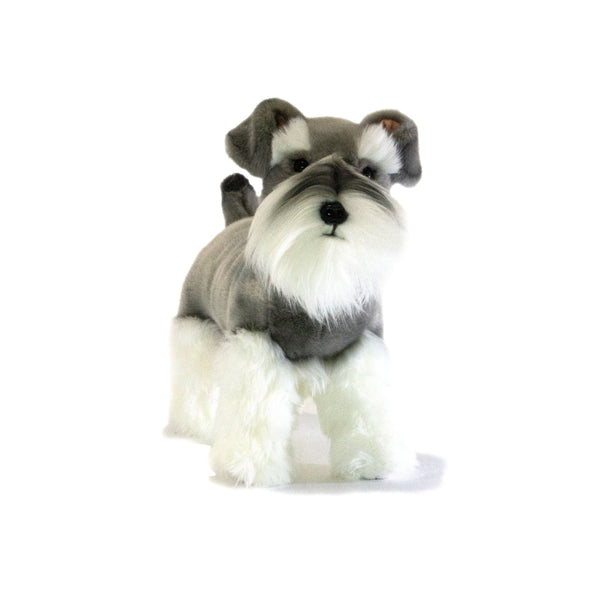 Sherlock | Schnauzer Plush Toy Standing.