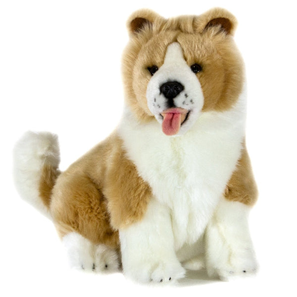 Tan | Bocchetta Border Collie Plush Toy - Bailey