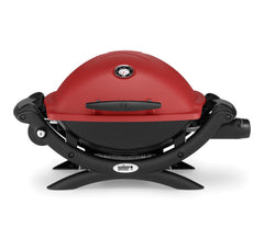 Red | Weber Baby Q 1200 Premium Front Angle
