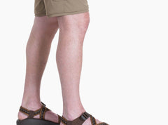 Khaki | Lower leg shot with pants converted to shorts