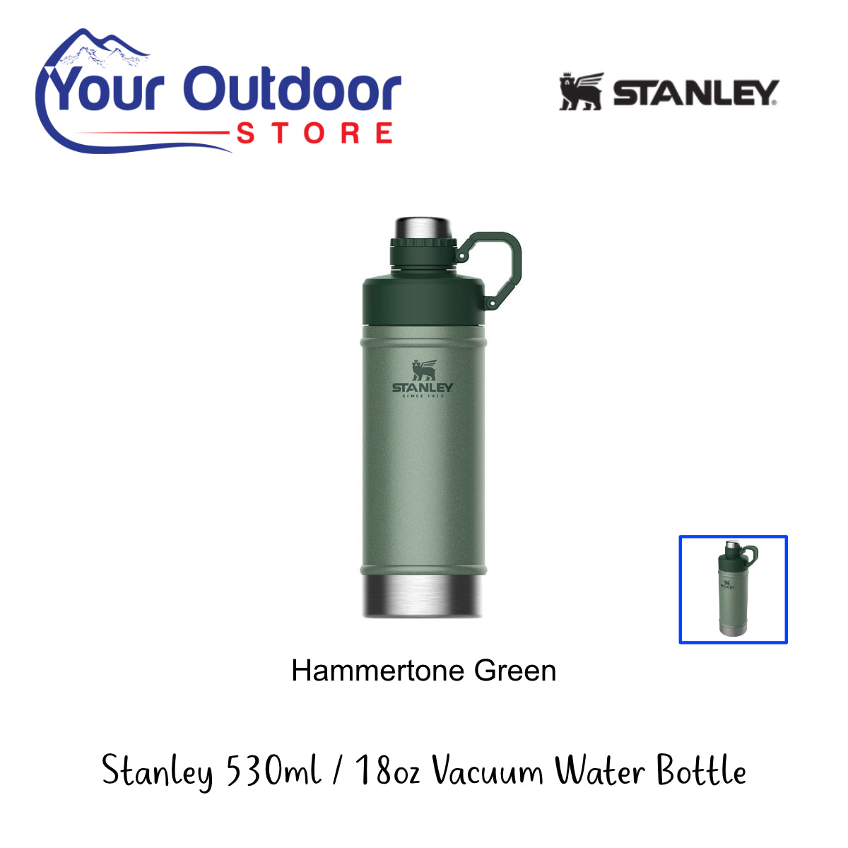 Stanley Classic 18oz Vacuum Water Bottle 