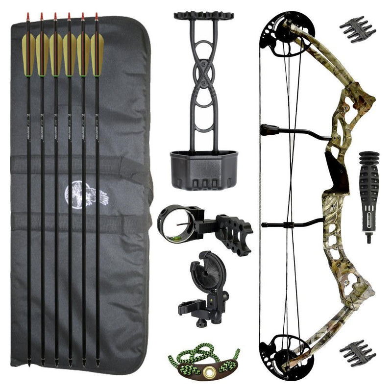 Camo | Horizone Vulture Package Compound Bow Camo Right Hand 65 Pound