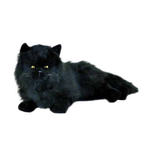 Black Cat | Bocchetta Lying Black Cat Plush Toy - Onyx