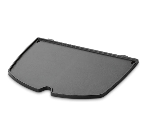 Black | Weber Q 2000 Half Hotplate. Part Number 6559
