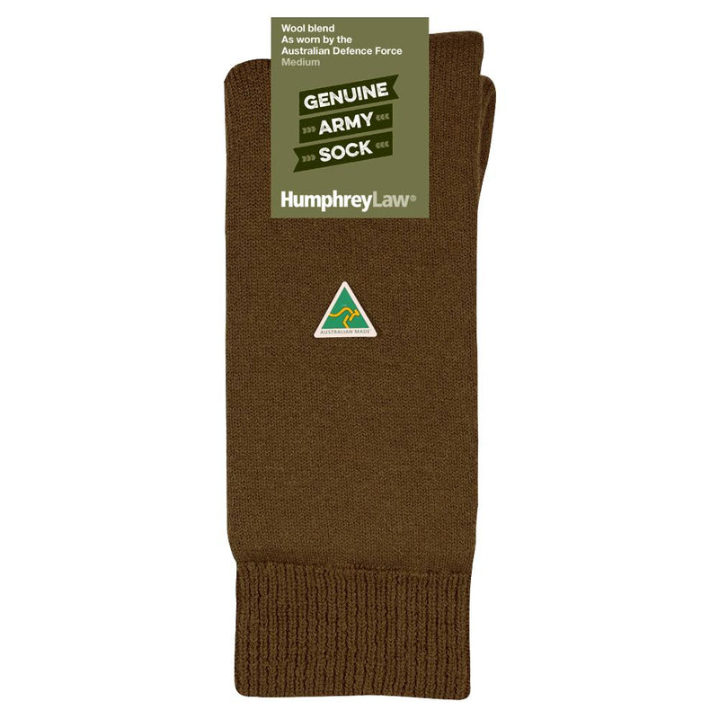 Khaki Brown | Humphrey Law Genuine Army Sock