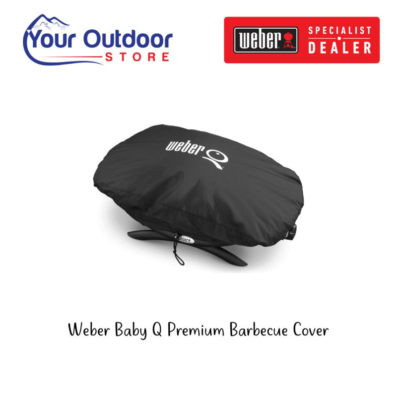 Black | Weber Baby Q Cover 7110