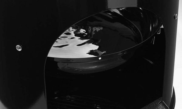 Black | Porcelain-enamelled water pan