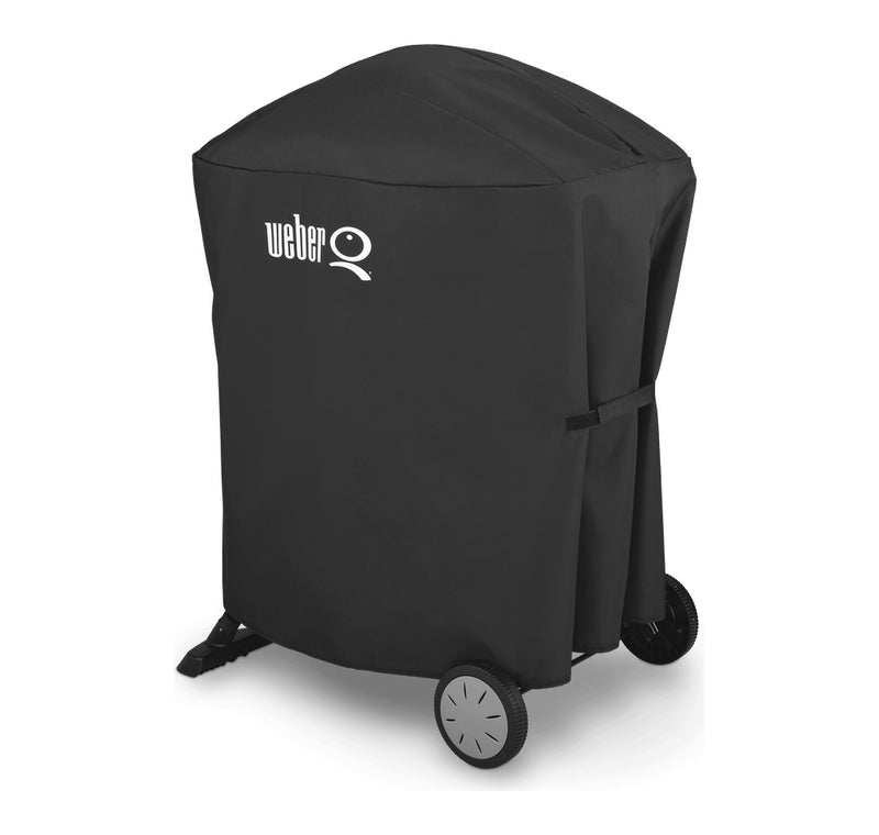 Black | Weber Baby Q With Portable Cart Premium Cover 7113