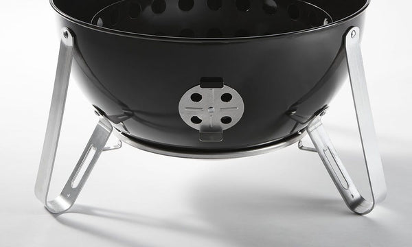 Black | Close up of rust-resistant metal legs