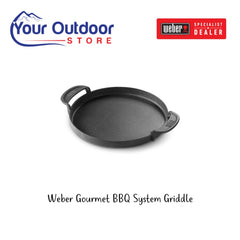 Black | Weber Gourmet BBQ System Griddle