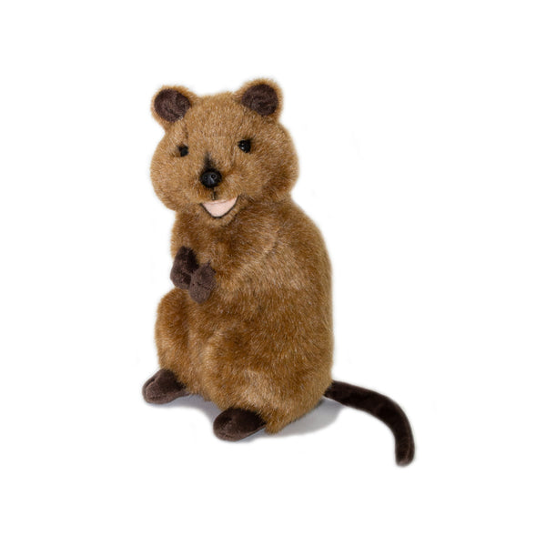 Edward | Quokka Plush Toy Sitting Up.