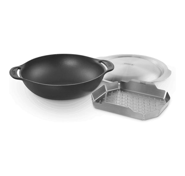 Weber Gourmet BBQ Cooking System GBS Wok And Steamer 8856
