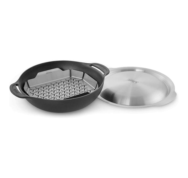 Weber Gourmet BBQ Cooking System GBS Wok And Steamer 8856