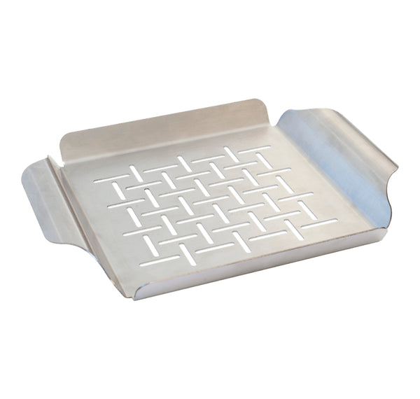 Stainless Steel | Weber Baby Q Stainless Steel Grill Pan 91133