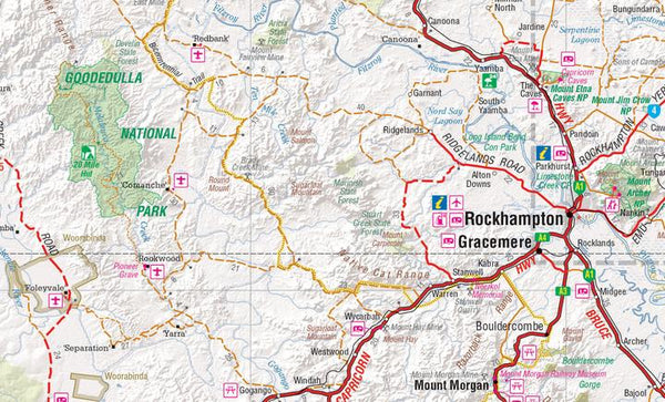 Map actual size/ scale