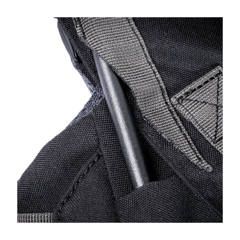 Black | Hunters Element Arete Bag Frame Back View Showing Sturdy Bars.