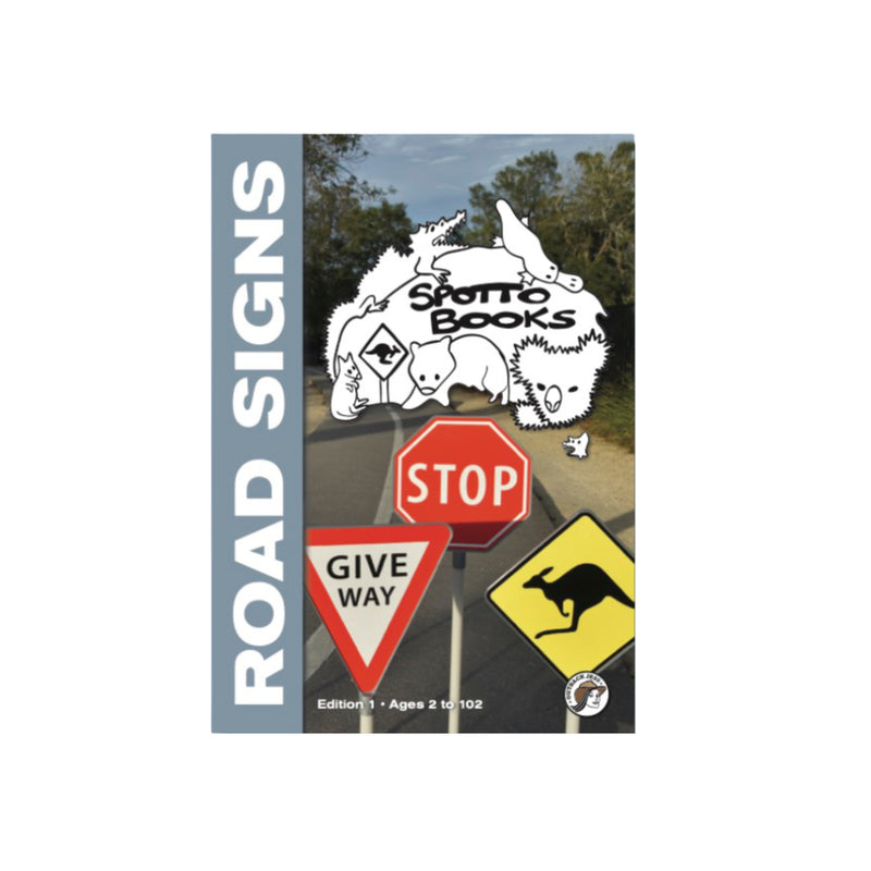 Road Signs | Spotto Book Cover Page. 