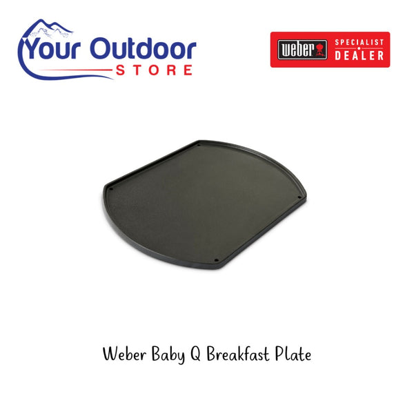 Weber Baby Q Breakfast Plate. Hero