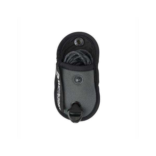 Sea To Summit Clothesline | Image Showing Pouch Open, Cord Half Out.