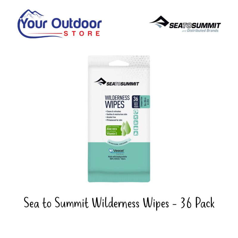 Sea To Summit Wilderness Wipes 36 Pack