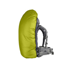 Large Lime Pack Cover Shown on Bag - Side View. 