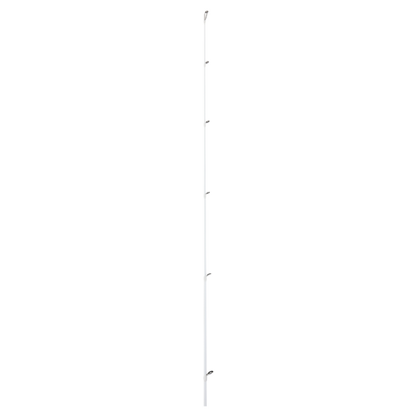 Tip piece of rod showing guides above the join